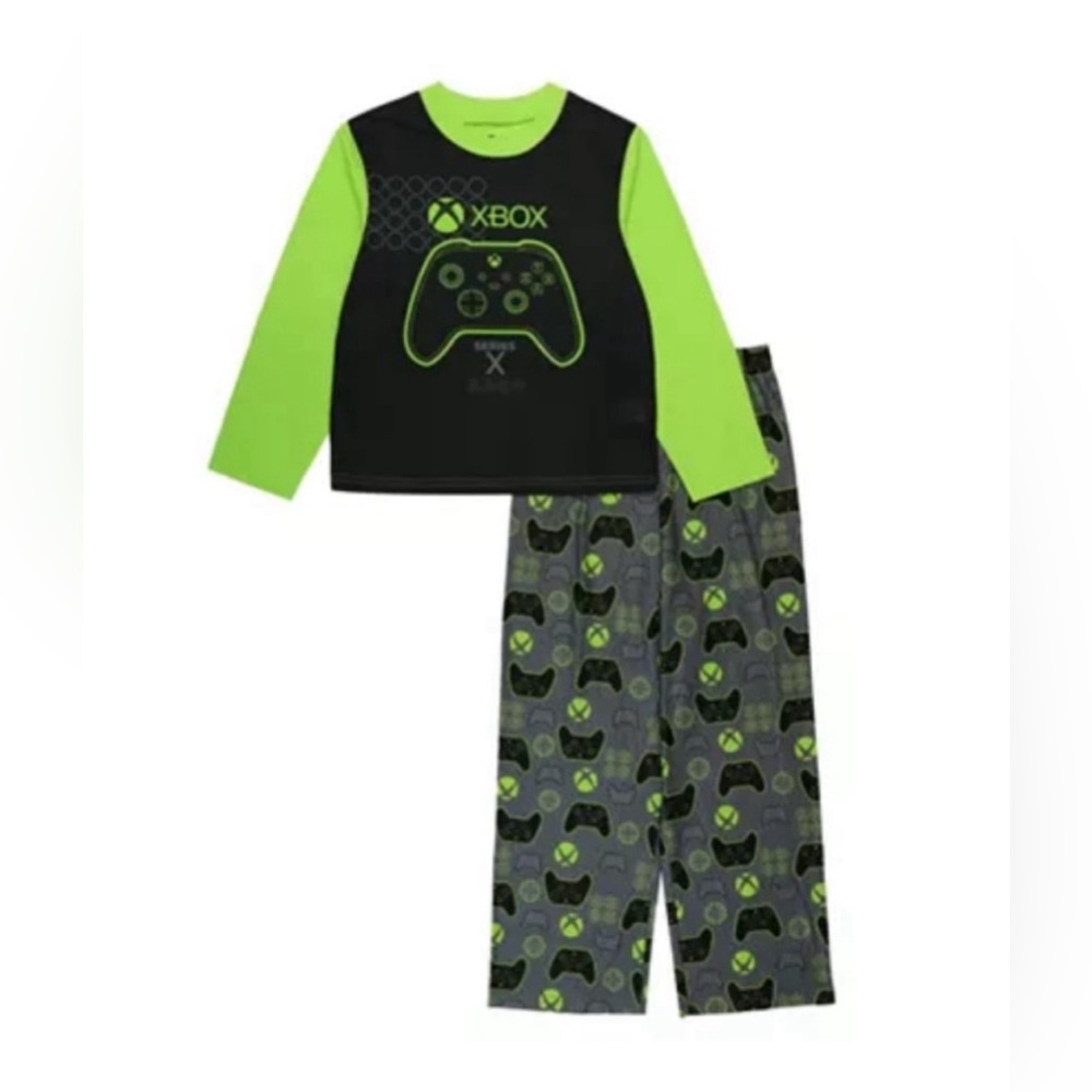 NWT Xbox Official Big Boys Pajama T-shirt and Elastic Waist Pants, 2 Piece Set